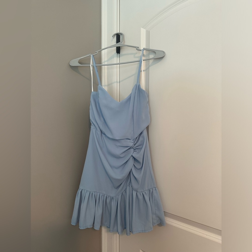 Hello Molly blue mini dress